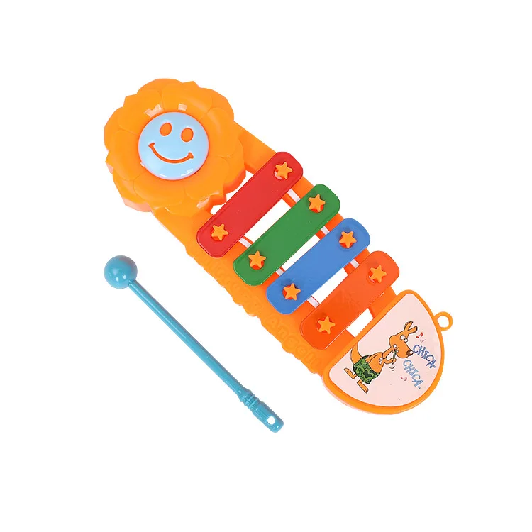 Wholesale Plastic Colorful Squeeze Toys Stress Relief Educational Xylophone For Toddlers