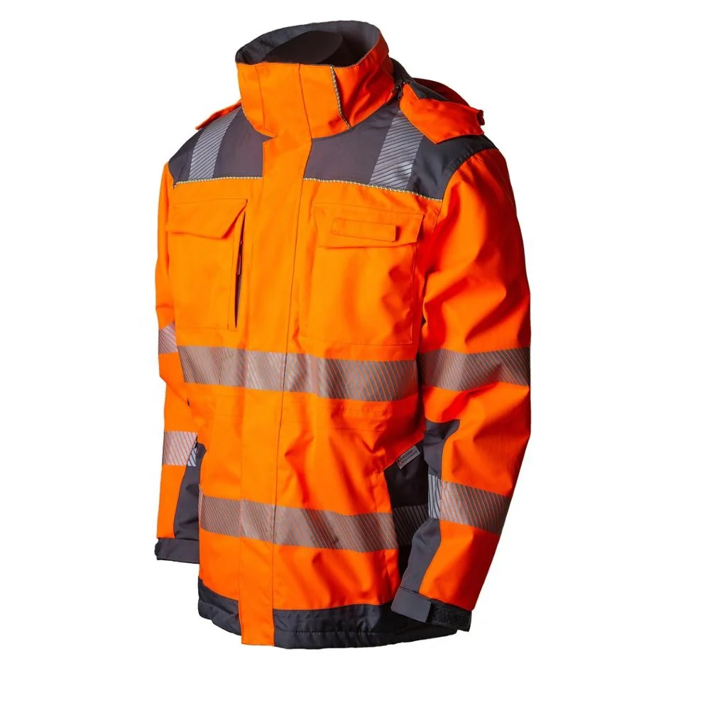 
High-visibility safety work jackets 2in1 Workwear 