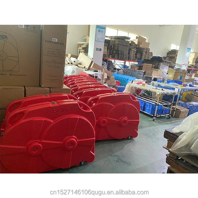 Chinese factory supply ABS road mountain bicycle travel box bike transport case