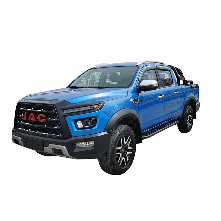 blue JAC T9 Pick up Truck 4x4 Diesel Affordable car