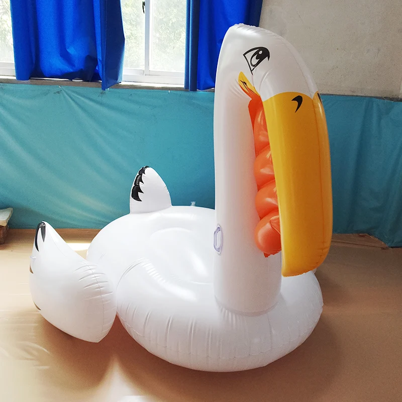 Inflatable Toucan Pool Float Large Swimming Pool Lounge Ride-on Water Toys for Adults