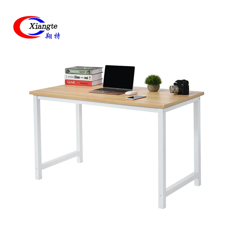 School Library Furniture Durable Simple Design Steel Wooden Reading Table