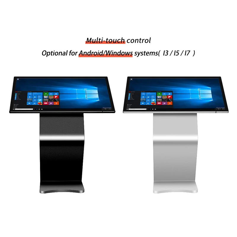 Высокое разрешение сенсорный ЖК-экран тотемный дисплей digital signage player с поддержкой K-типа