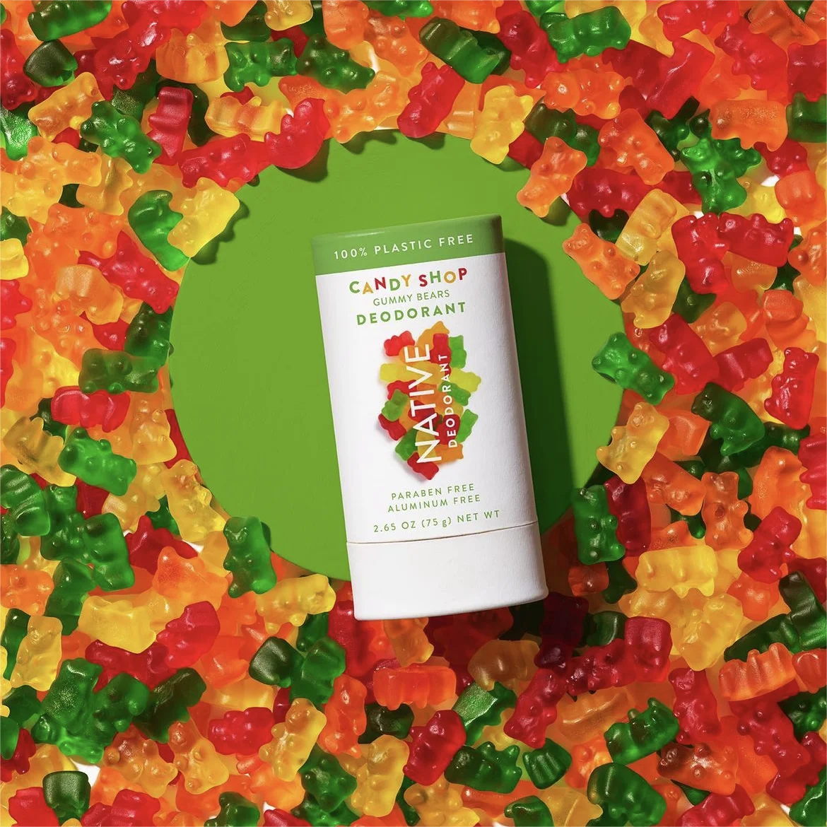 Custom Oval Natural Deodorant Solid Stick Containers Packaging Eco Friendly Cardboard Push Up Kraft Paper Tube