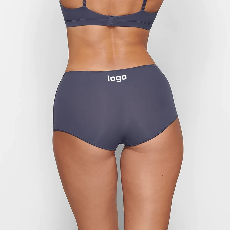 Customized High-Waist Full Coverage Boy Short Buttery Soft Boxer Briefs Underwear