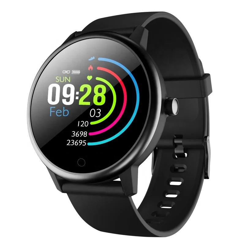 Creatway it118 round smartwatch fitness wristband - your second smartphone screen on your hand