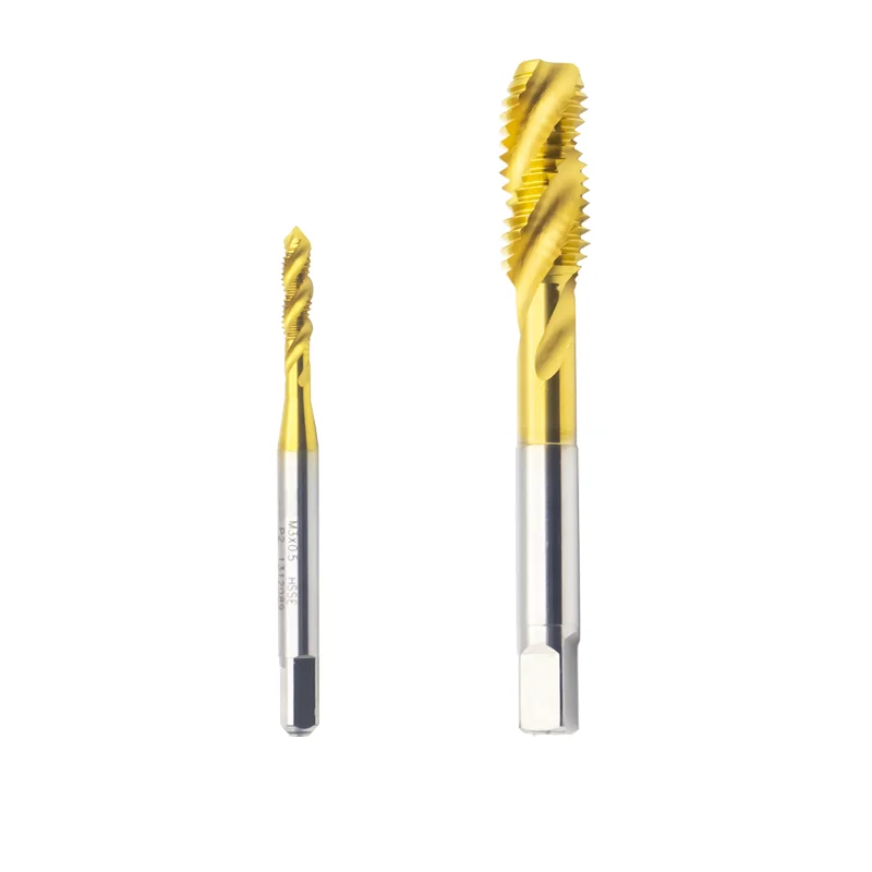 HSS Machine Taps Tungsten Steel Tap Thread Tools Spiral Screw Thread Taps Set for Stainless Steel Threading