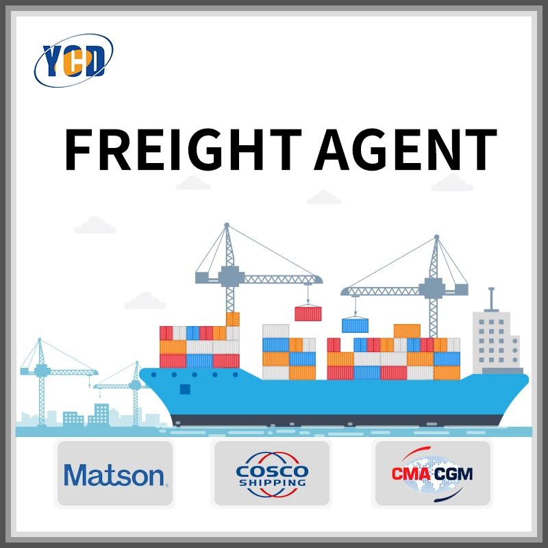 YCD freight quote MSC Matson sea container DDP shipping services FBA amazon from china to USA/UK/canada/Germany by sea