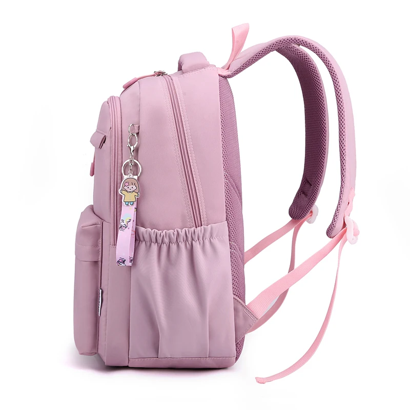 Оптовая продажа, популярный водонепроницаемый детский школьный рюкзак для девочек с мультипликационным принтом, детская школьная сумка
