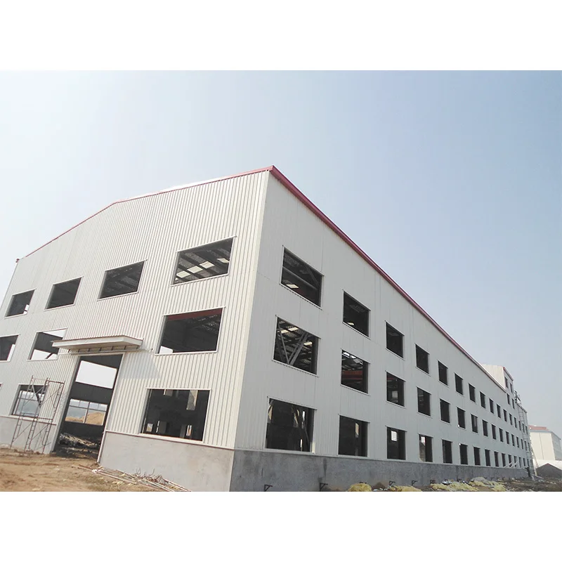ISO 9001 Certificate Industrial Steel Structure Workshop Factory Warehouse And Commercial Steel Frame Office Building for sale
