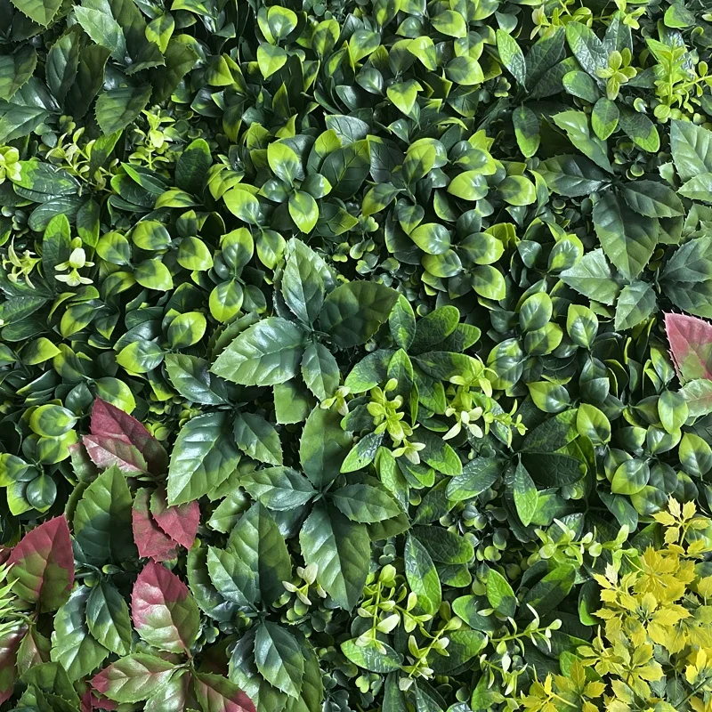100cm Wall Plants Artificial Europe Easy Green Decoratinve Outdoor Panels Grass Fence Wall Mounted Artificial Plant Wall