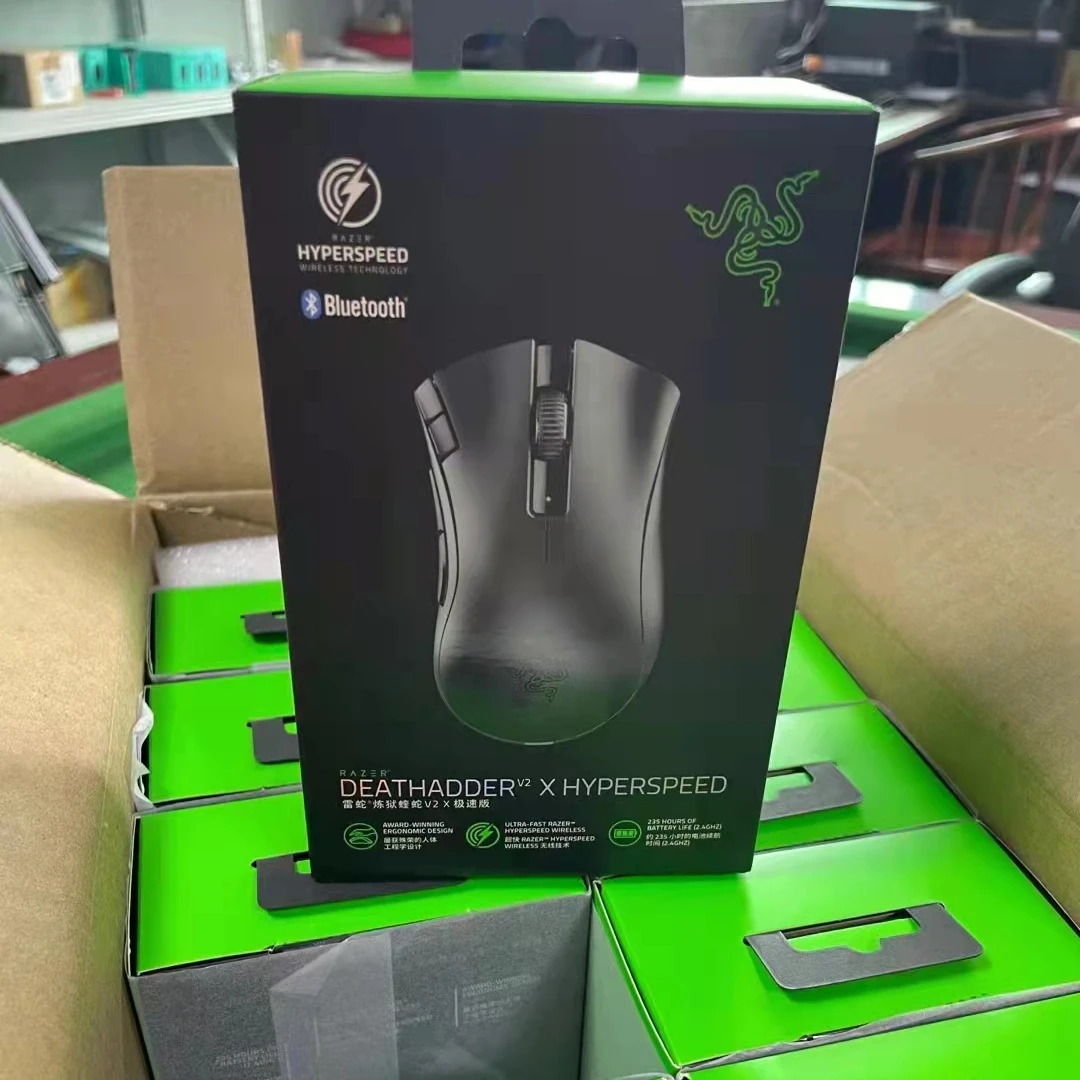 Беспроводная Мышь Razer deathadder V2 X hyperspeed игровая мышь для офиса и дома mamba