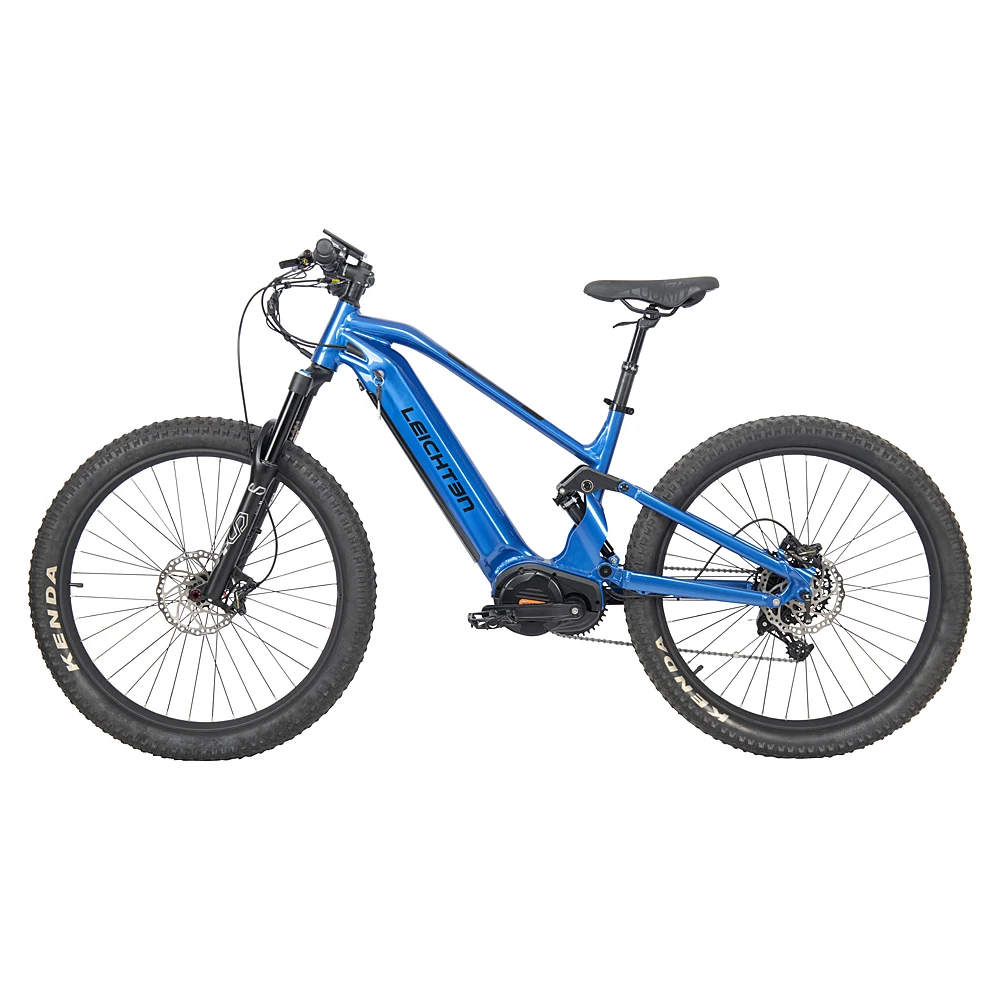 2024 New design factory sell 27.5inch full suspension Mountain electric bike 750-1000W Electric bike bicycle E bike