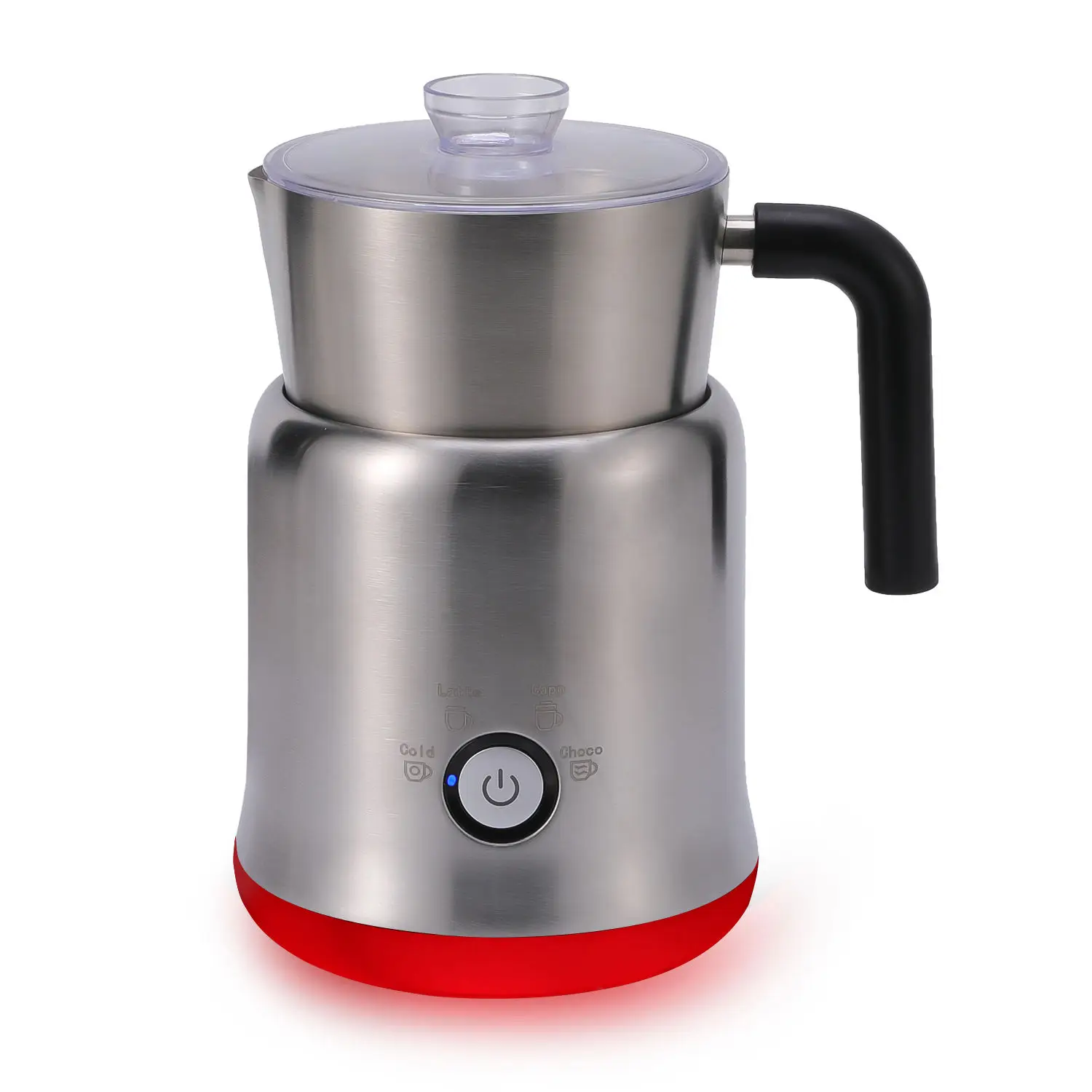 Factory supply Customization Vde Magnetic Milk Frother Unique Safety Switch Stainless Steel Electric Coffee Milk Frother