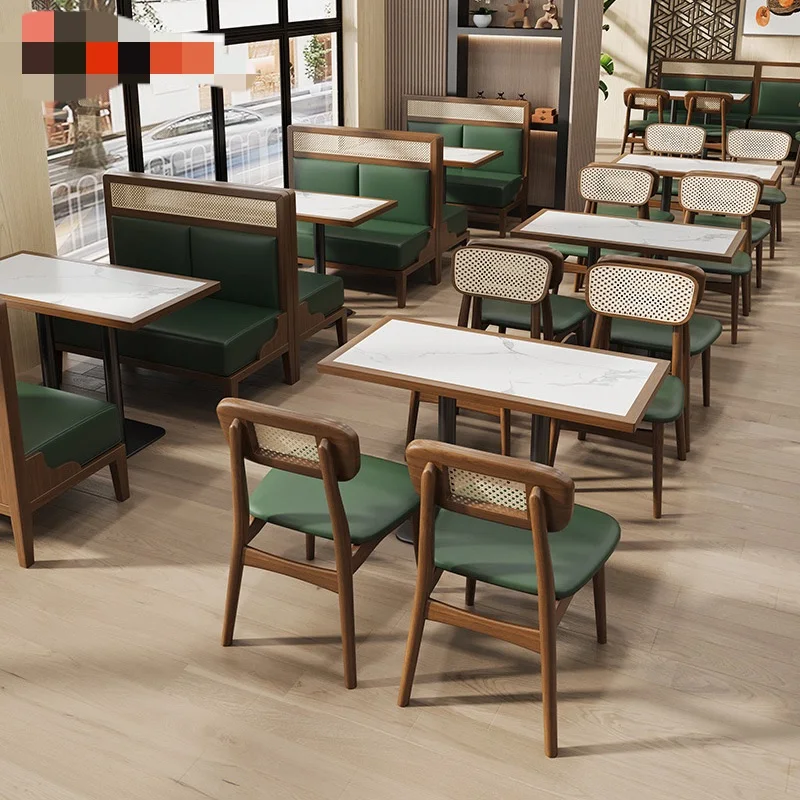 wholesale chinese coffee shop fast food square table commercial cafe marble round modern restaurant furniture table