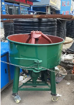 Mixing machine for epdm granules/ SBR granules/rubber granules and pu binder for playground, running track installation