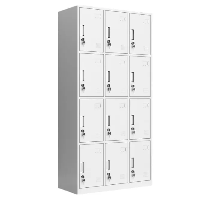 Horizontal metal lockers lockers metal steel key lock lockers metal steel 12 doors armadietto in acciaio