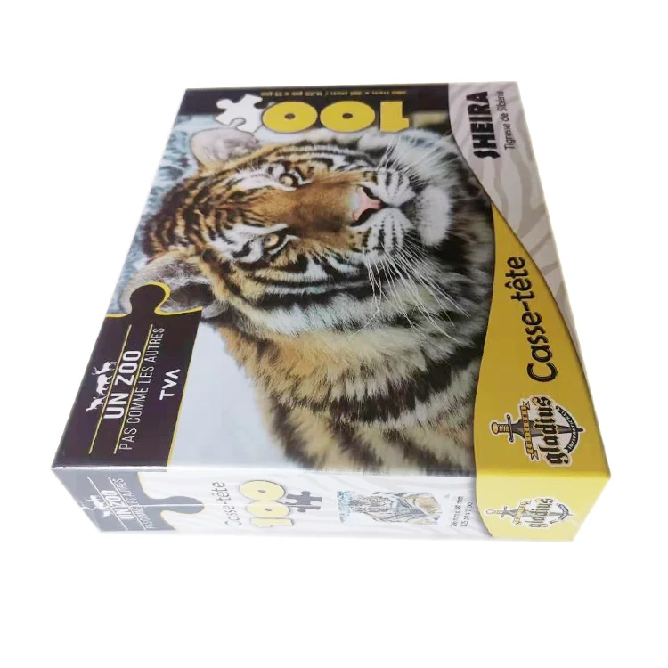 Children 100 Pieces Jigsaw Puzzle With EN71 ASTM