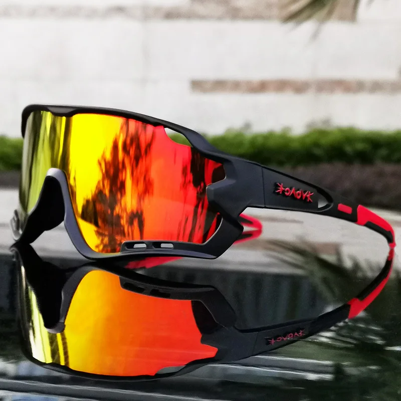 2021 Hot Sale Rimless Glasses TR90 Frame TAC Lens Cycling Eyewear  Mountain Bike Glasses Motorcycle Glasses Riding Sunglasses