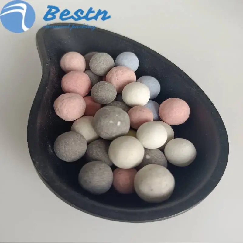 Fish Tank Culture Ball Bacterial Ball Filter Media Microporous Bacteria House Nano Five-color Hollow Quartz Ball