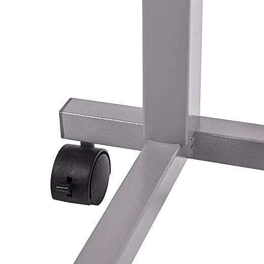 
Medical Adjustable Overbed Bedside Table with Wheels 