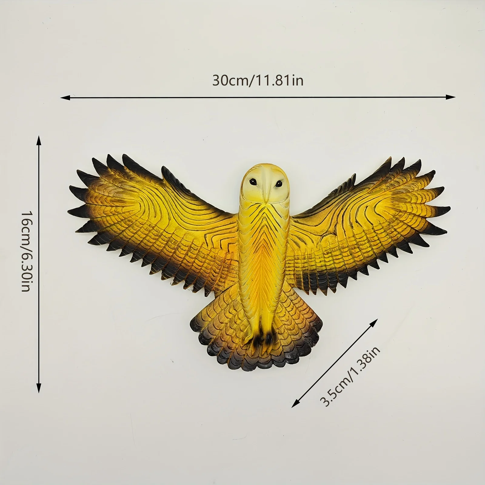 Fengzhi Factory Owl statue Resin crafts Owl sculpture wall hanging home decoration hanging decoration bird model simulation