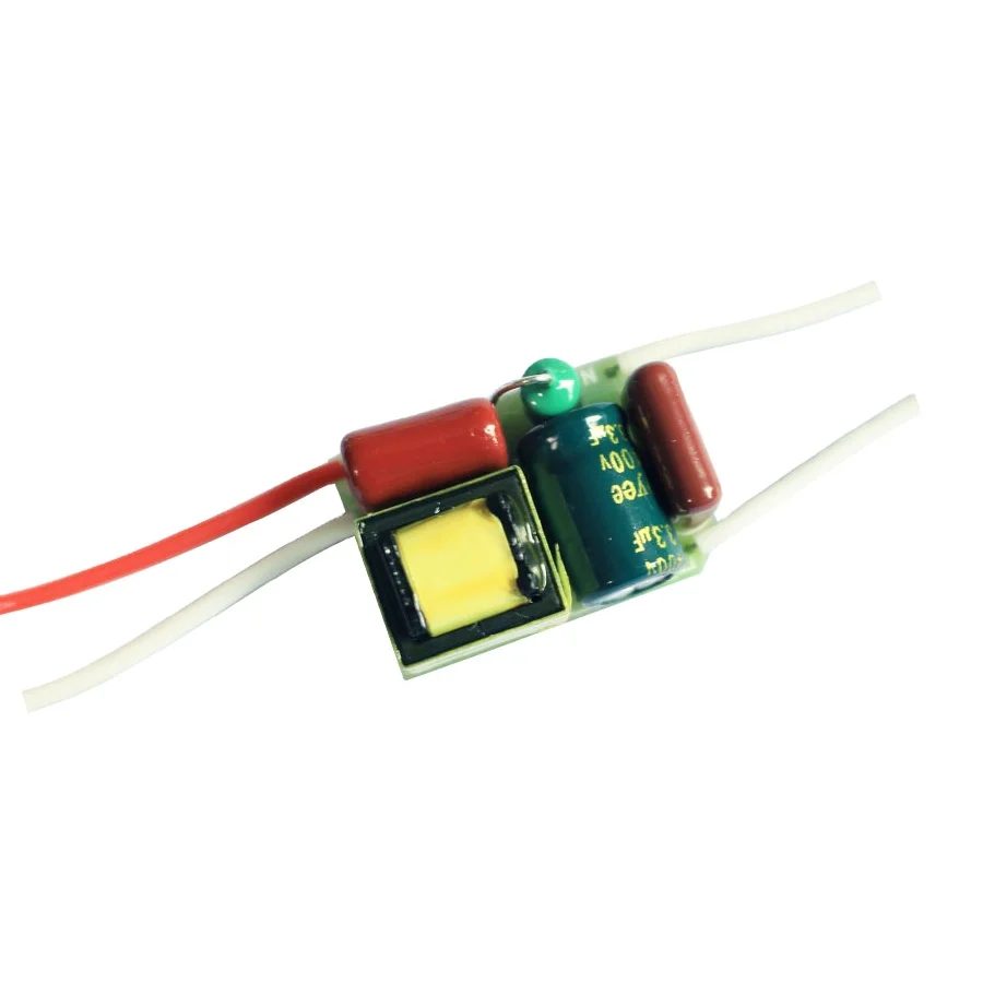 Мини-размер светодиодный драйвер питания 7 Вт 8 Вт 9 Вт 10 Вт постоянный ток Светодиодный драйвер лампы e27 12 Вт светодиодный драйвер