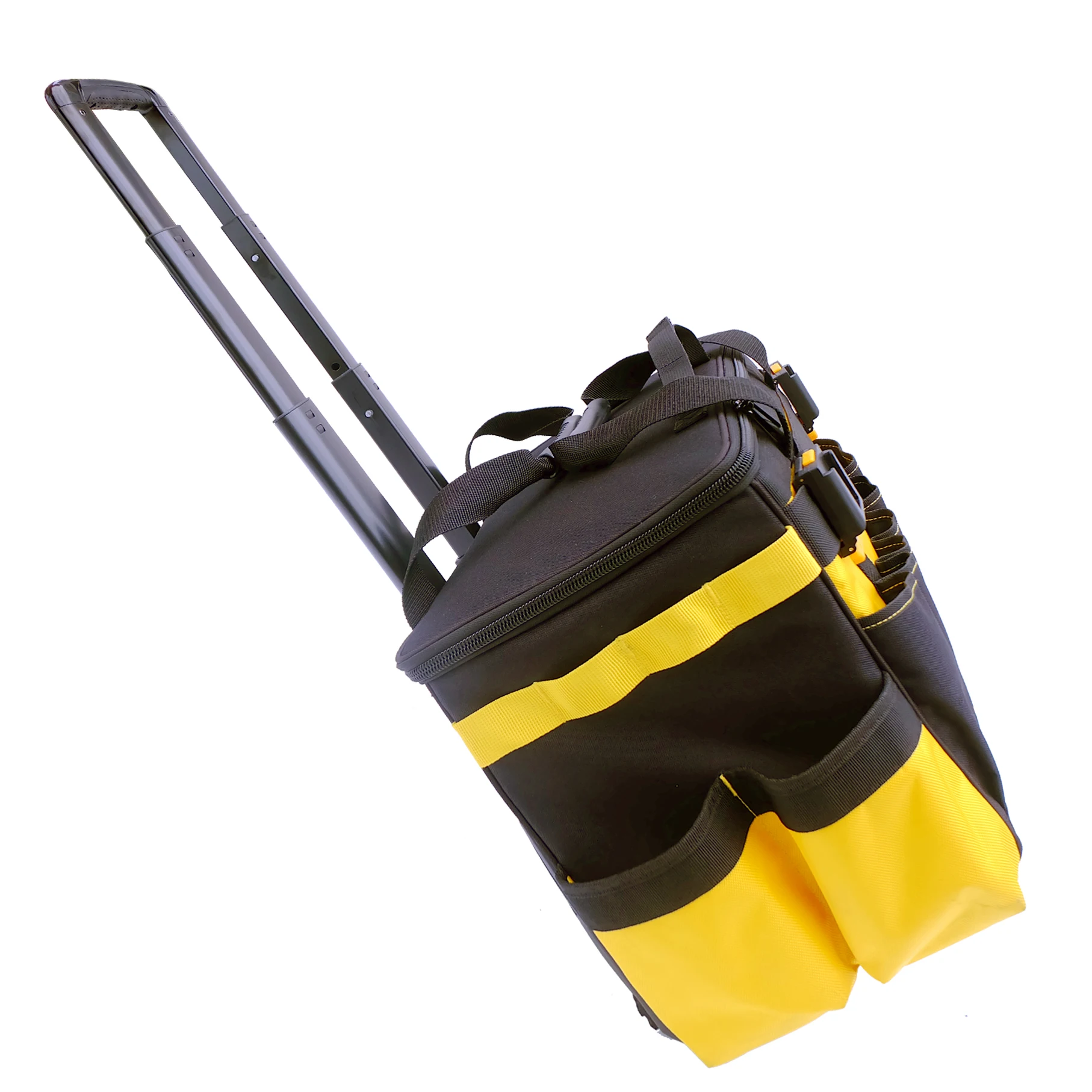 multifunctional, roller type, Pull rod tool kit,enlarged, thickened, wear-resistant  Heavy Duty Wheels Tool Bag Trolley