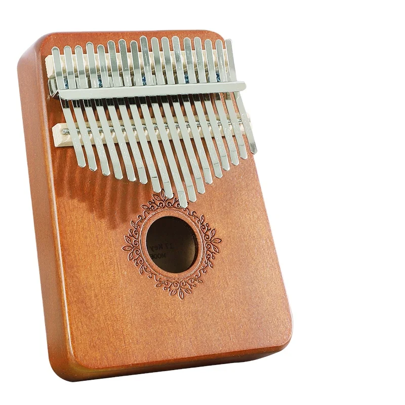 
mahogany kalimba musical instrument Kalimba 17 Keys Thumb Piano LK-04 