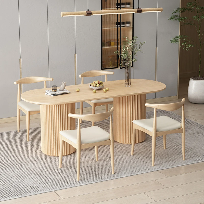 Modern Room Furniture Table Set 8 Chairs And Small Gold Black Epoxy Round  Seater Chandelier 4 Ceramic Fluted Dining Table