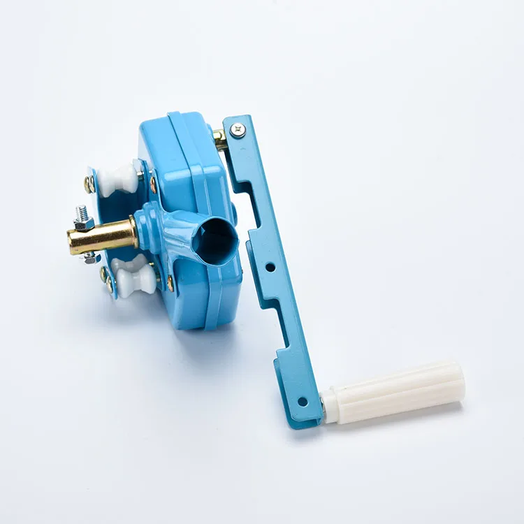 Roof/Side Unit High Strength Film Roll Up Motor hand manual winch  For Greenhouse Ventilation System