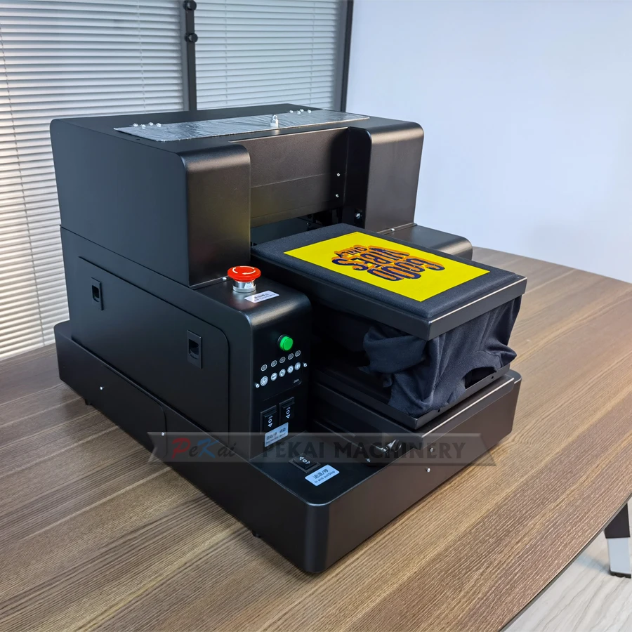 Mini A4 Flatbed printer For Epson L800 Head DTG printing machine A4 t-shirt DTG printer