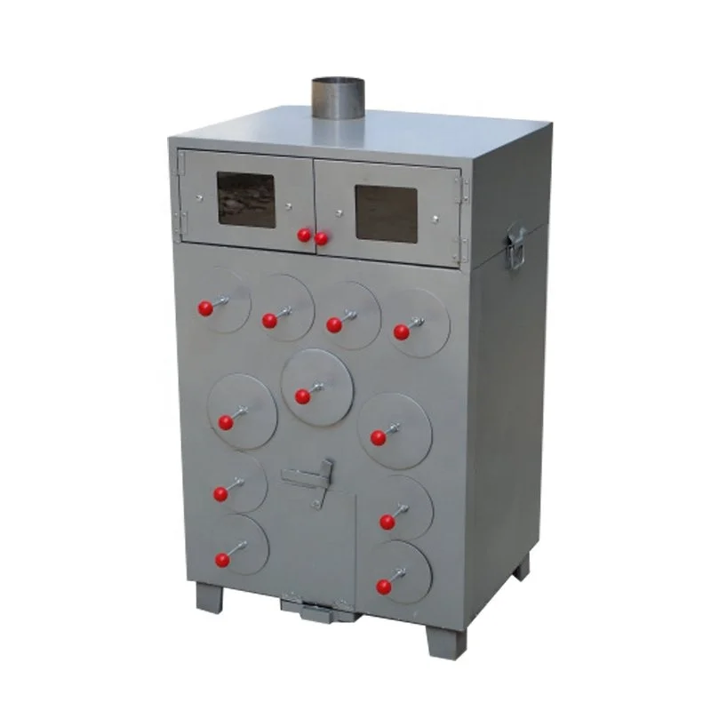 New Style 9 Holes Fresh Corn Roaster/Sweet Potato Grill Furnace Machine/Taro Pear Roasting Machine With Coal Or Wood
