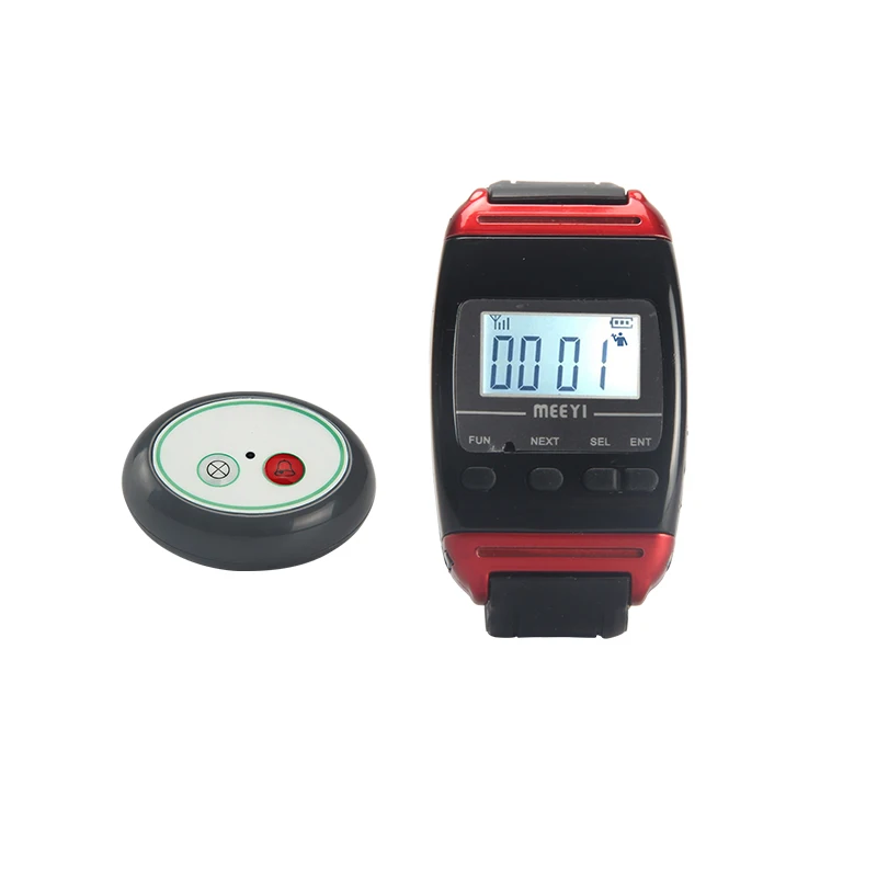 Wireless Watch Waiter Calling System In Restaurant