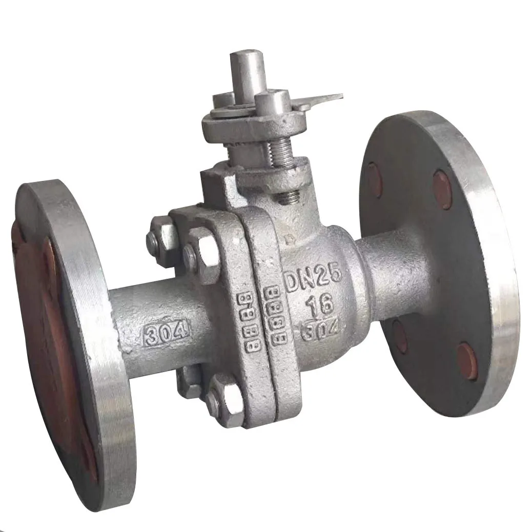 ANSI DN25 DN32 Ball Valve 304 Stainless Steel Flanged Ball Valve 4 inch 10 inch