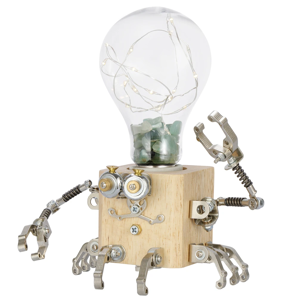 2021 hot sales Hobby Model Kits to Build, Cancer Metal Model with LED String Lights-Model Metal DIY for Adults and Kids gifts