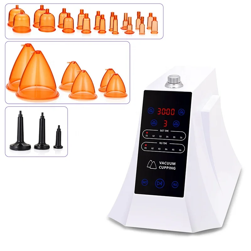 Portable Breast Massager Machine Butt Lifting Vacuum Therapy Buttocks Cupping Scraping Enhancement Breast Enhancement Machine