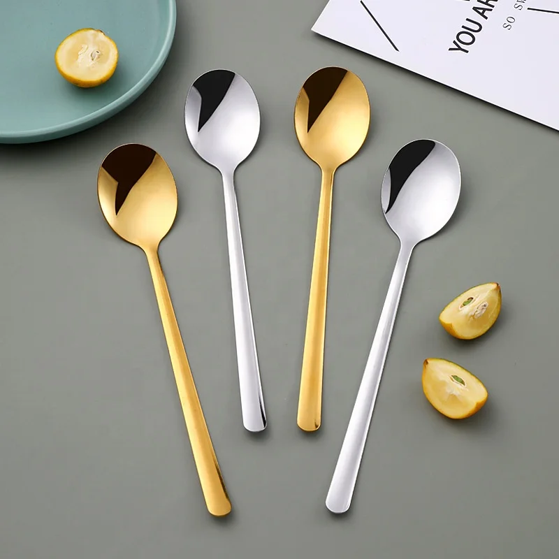 Soup Spoon 304 Stainless Steel Spoons 304 Korean Spoon