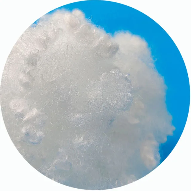 Virgin 10D 60MM 7 Holes Porous Fiber for Polyfill Stuffing