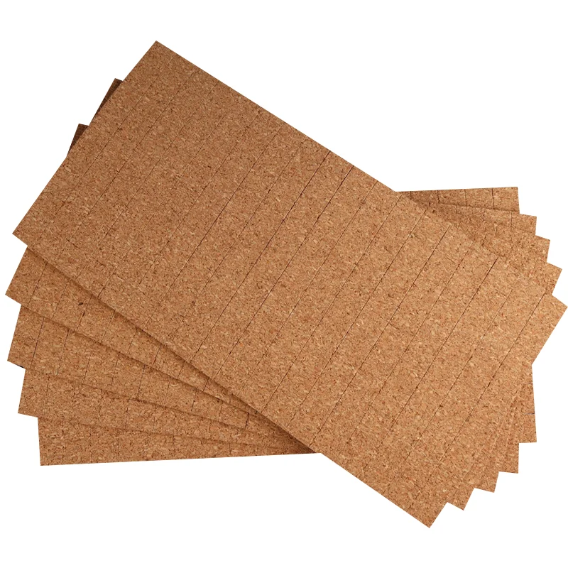 18*18*5mm Adhesive Glass Protection Cork Gasket For Glass Transport Protection Gasket