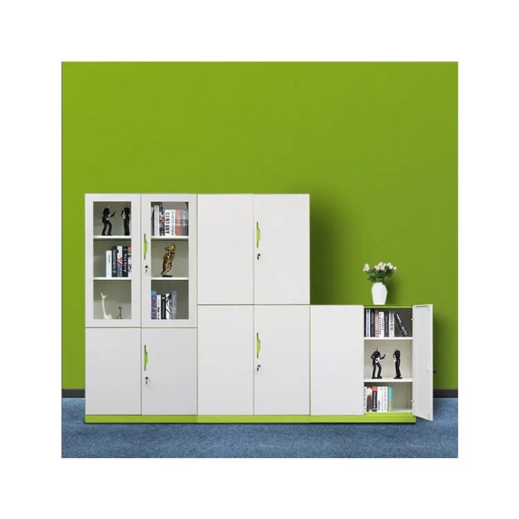 New Trend Financial Voucher Cabinet Thickened File Cabinet Tin Office Storage with Lock Accounting Storage Cabinet