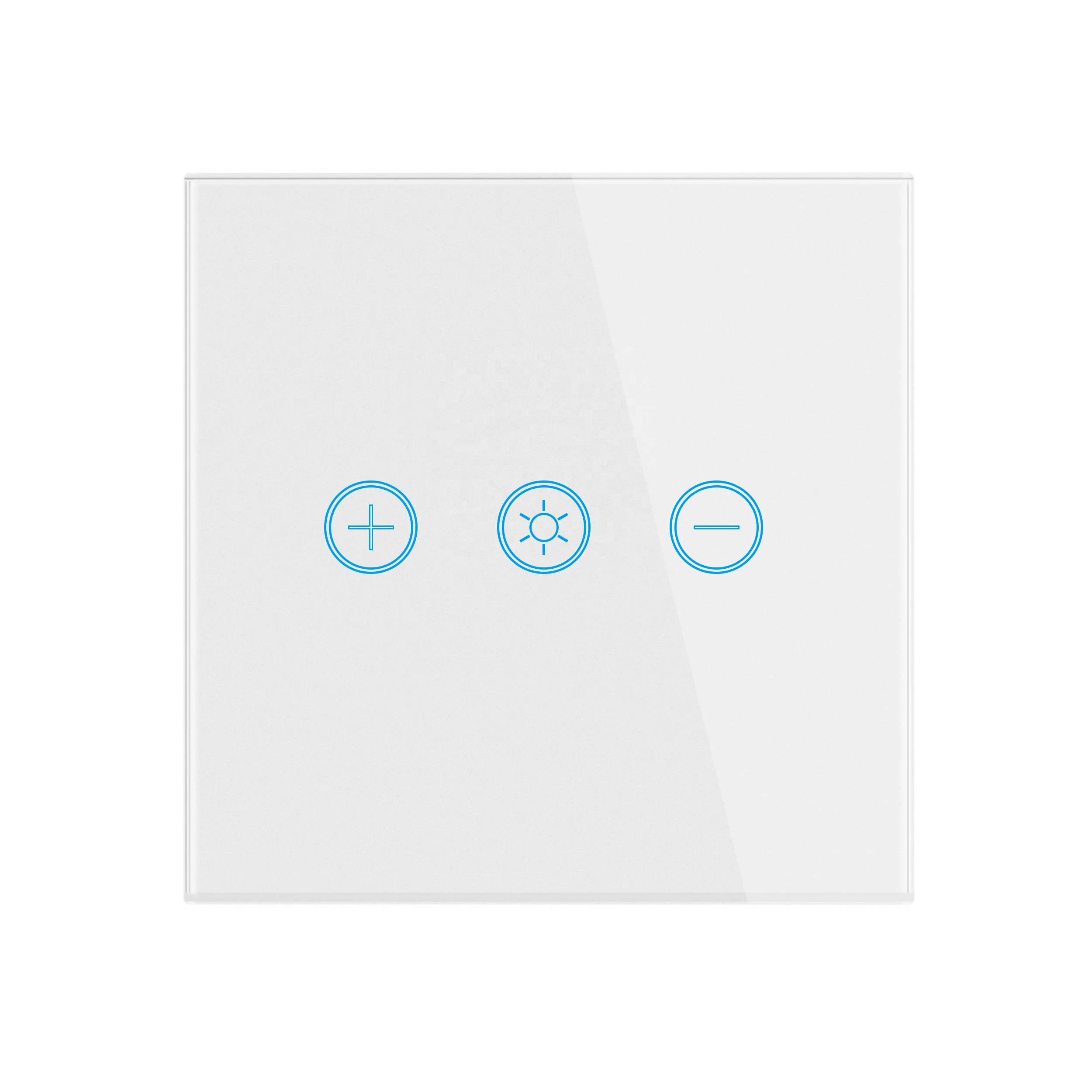 Mobile Phone Remote Control Smart Touch Switch Panel Black Gold White WIFI Glass EU 86 type dimmer switch Tuya switch