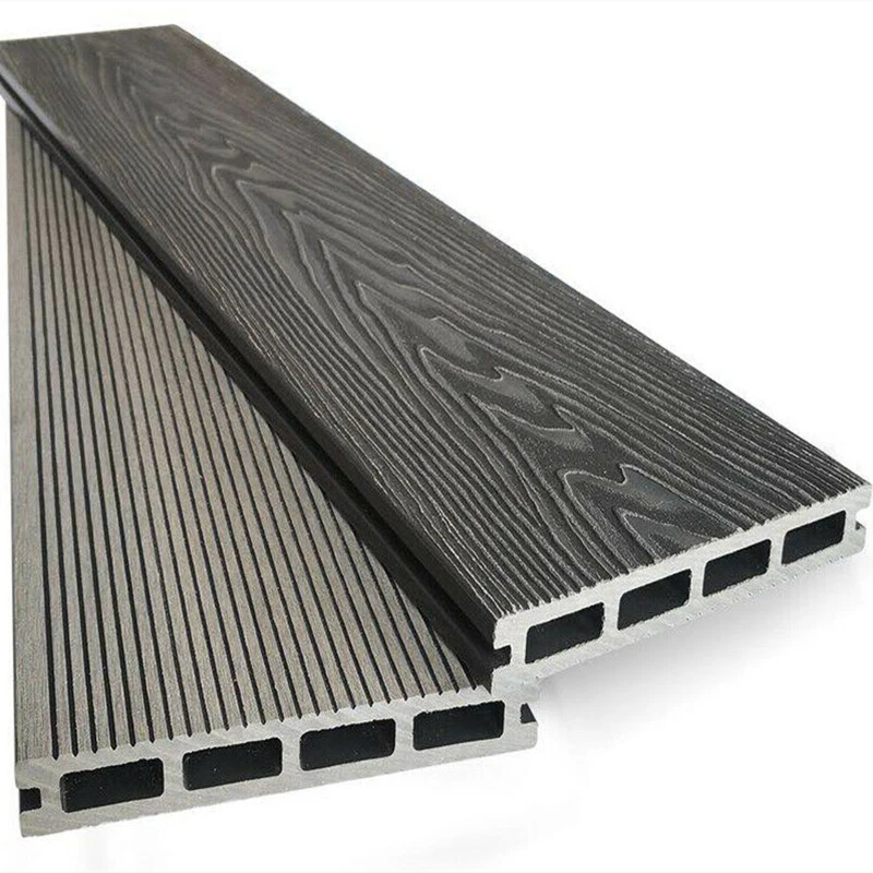 waterproof ECO friendly wooden decks outdoor floor wood composite decking for exterior decoration