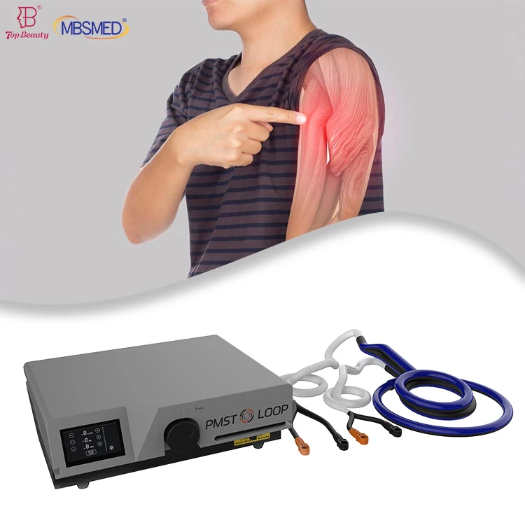 Portable Pemf Magnetic Therapy Device Pmst Loop Human Whole Body Pain Relief Machine