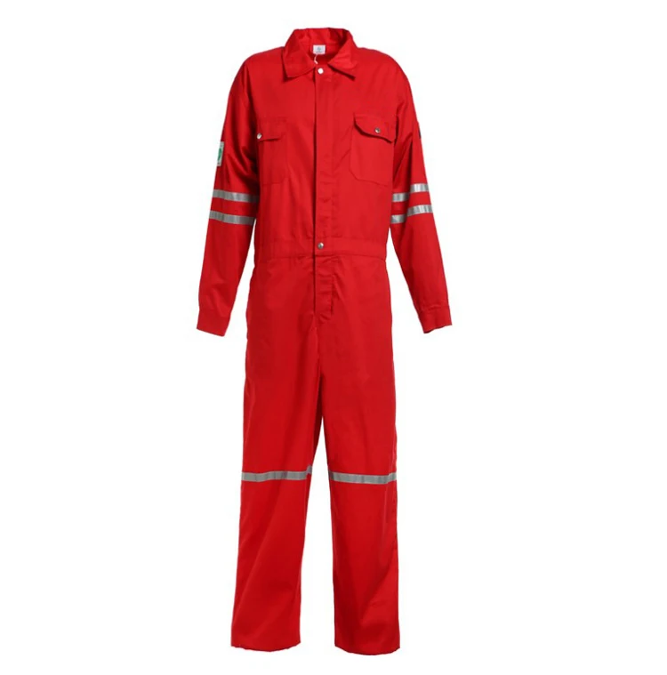 2023 YEAR Fire suit rescue engineer marine marine Safety Coverall Work Wear Clothing Suit Reflective Stripe for oil and gas work