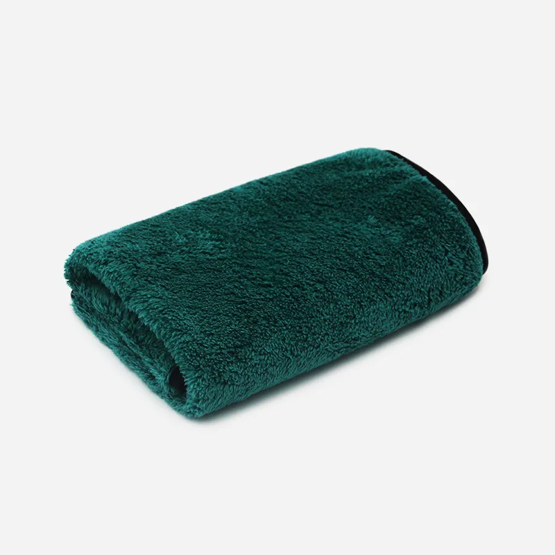 CX Quick Dry 30*40 Coral Velvet Hemming Table Cleaning Kitchen Dish Thick Microfiber Towel