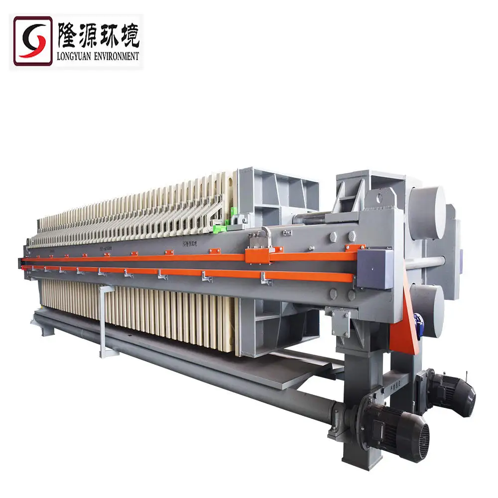 ZHEJIANG LONGYUAN Opening Automatic Chamber Membrane 236gb244  filter Press Filter Ceramic Dewatering Filter Press