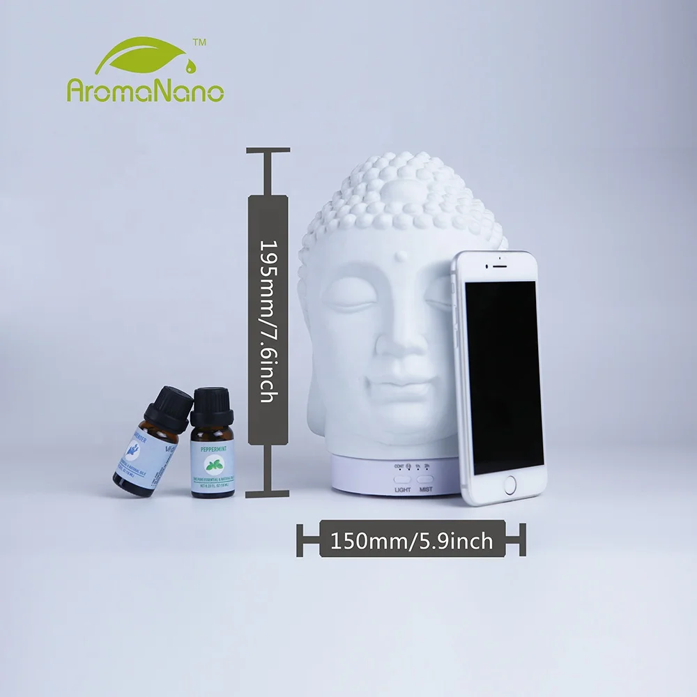 Diffuser Ceramic Buddha Statue  Difusor  Aromat Air Humidifier Body works Aromatherapy Essential Oil Aroma Diffuser