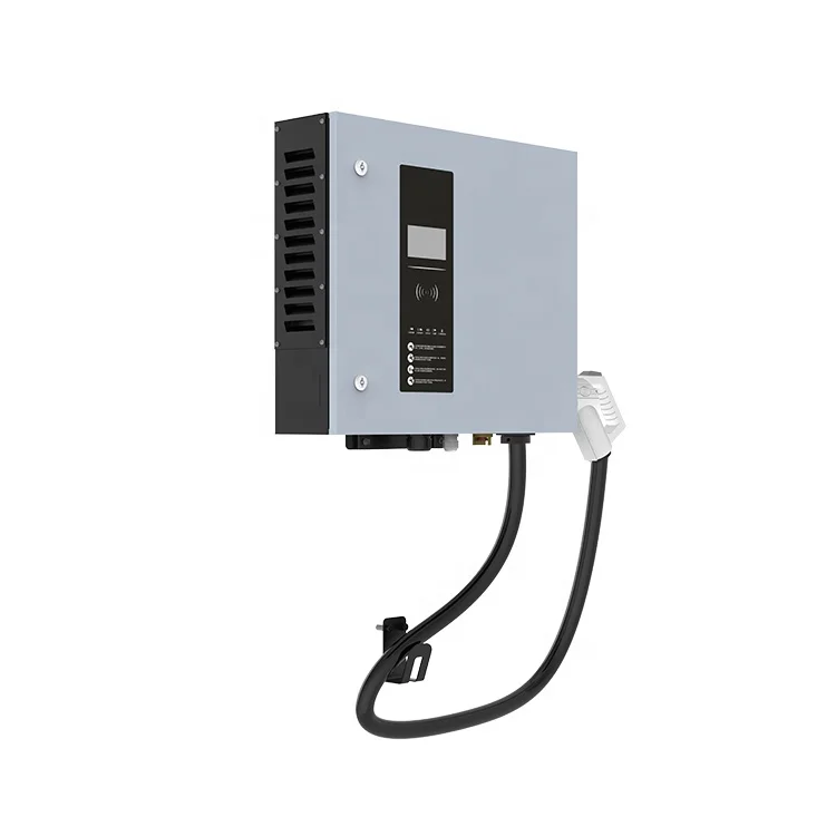 OEM Level 3 Wall-Mount 30kW DC Fast Charger CCS1 CCS2 CHAdeMO GB/T EV Charging Station