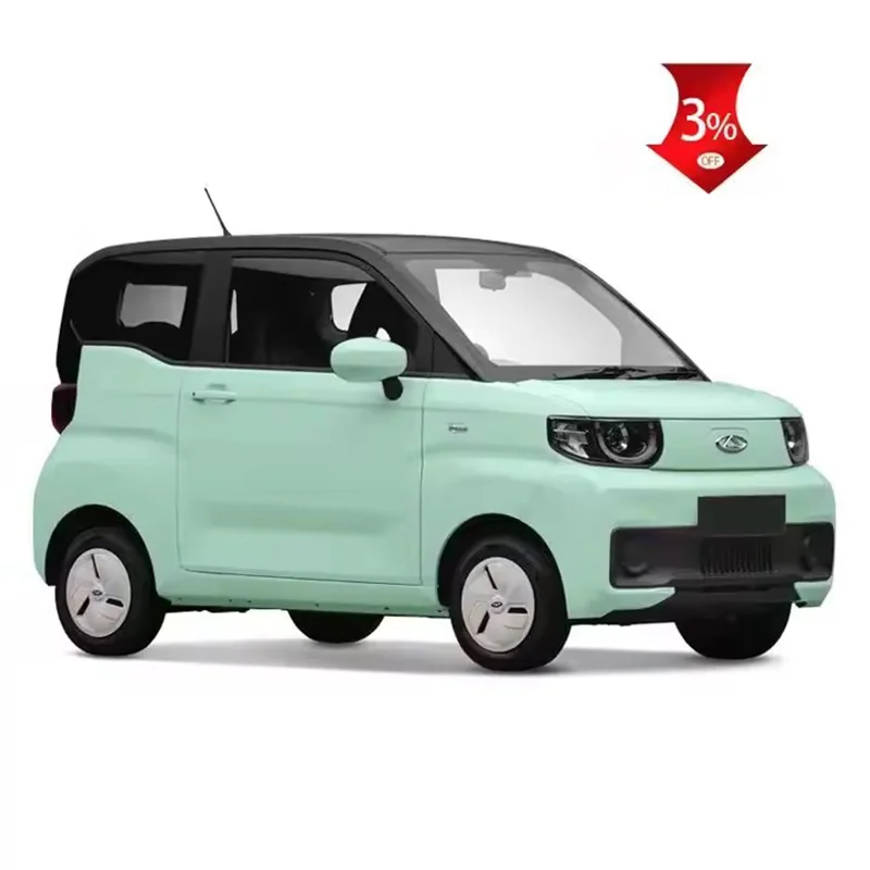 2023 2024 низкая цена chery qq заряд для мороженого 4 колеса места Электрический мини-автомобиль взрослых Электромобиль